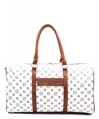 Monogram Duffle Bag CM775 IVORYTAN